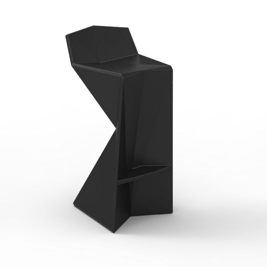 Black Basic Vertex Bar Stool OPEN BOX