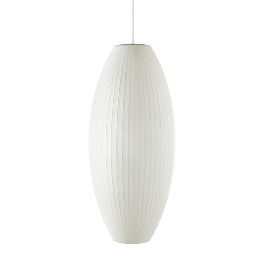 Large: 15 in diameter / 120 in Nelson Cigar Bubble Pendant Light OPEN BOX