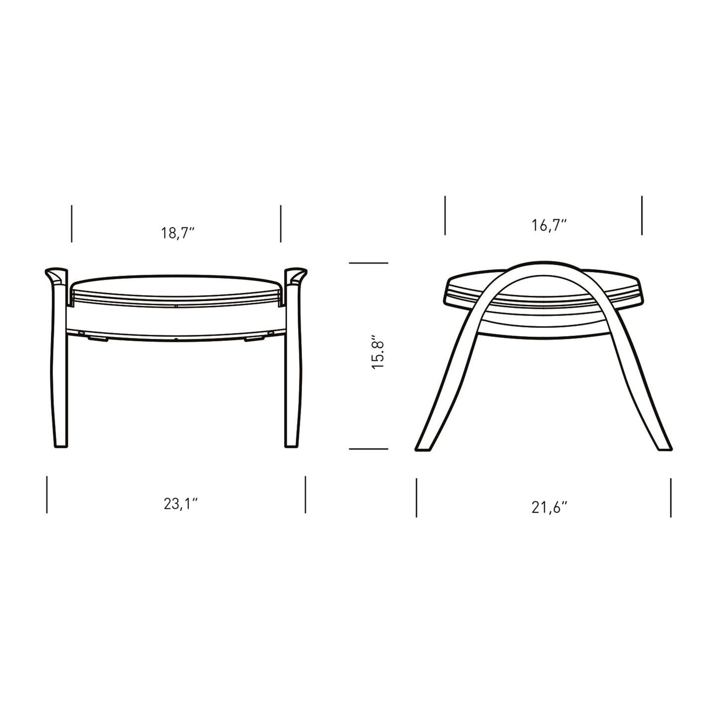 FH430 Signature Footstool