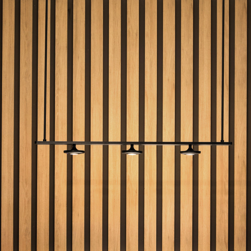 Button Linear Pendant Light