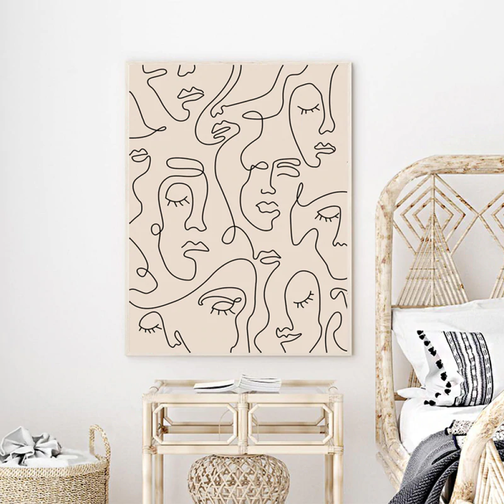 Forever and Endless Linear Art Prints