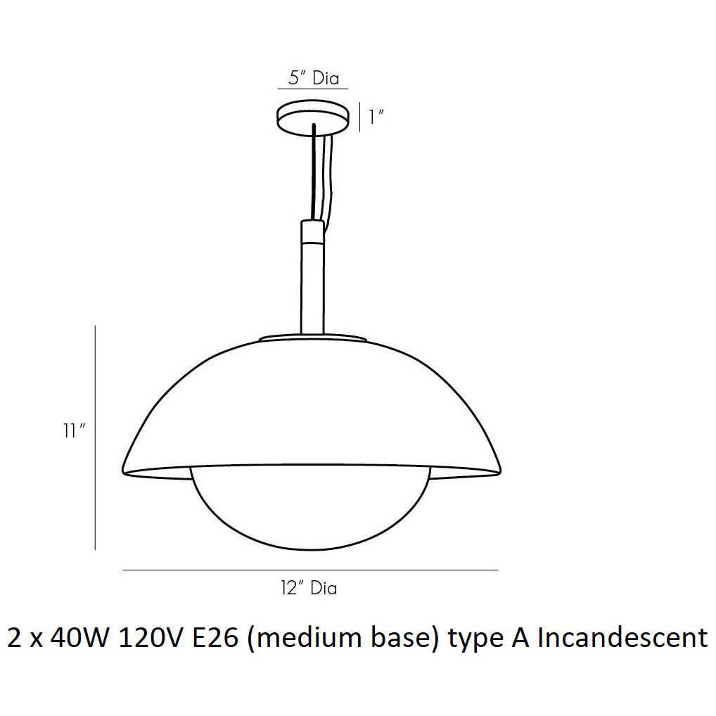 Glaze Pendant Light
