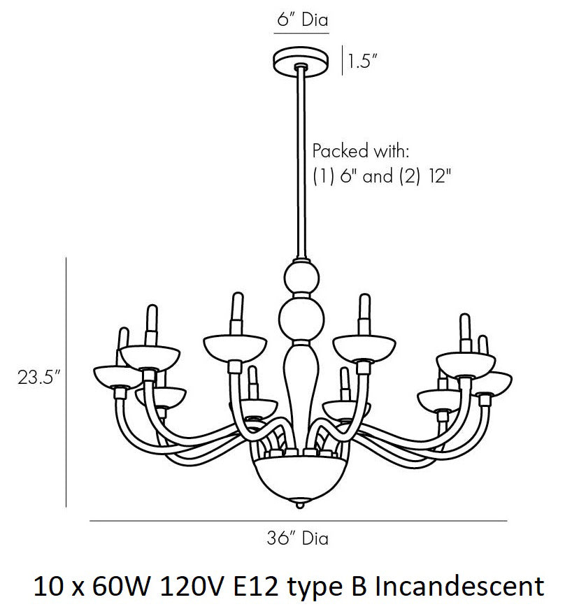 Gustavo Chandelier