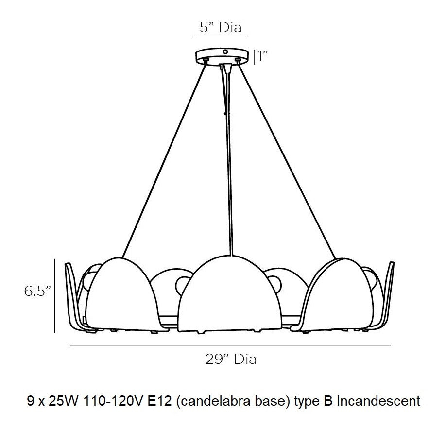 Mendez Chandelier