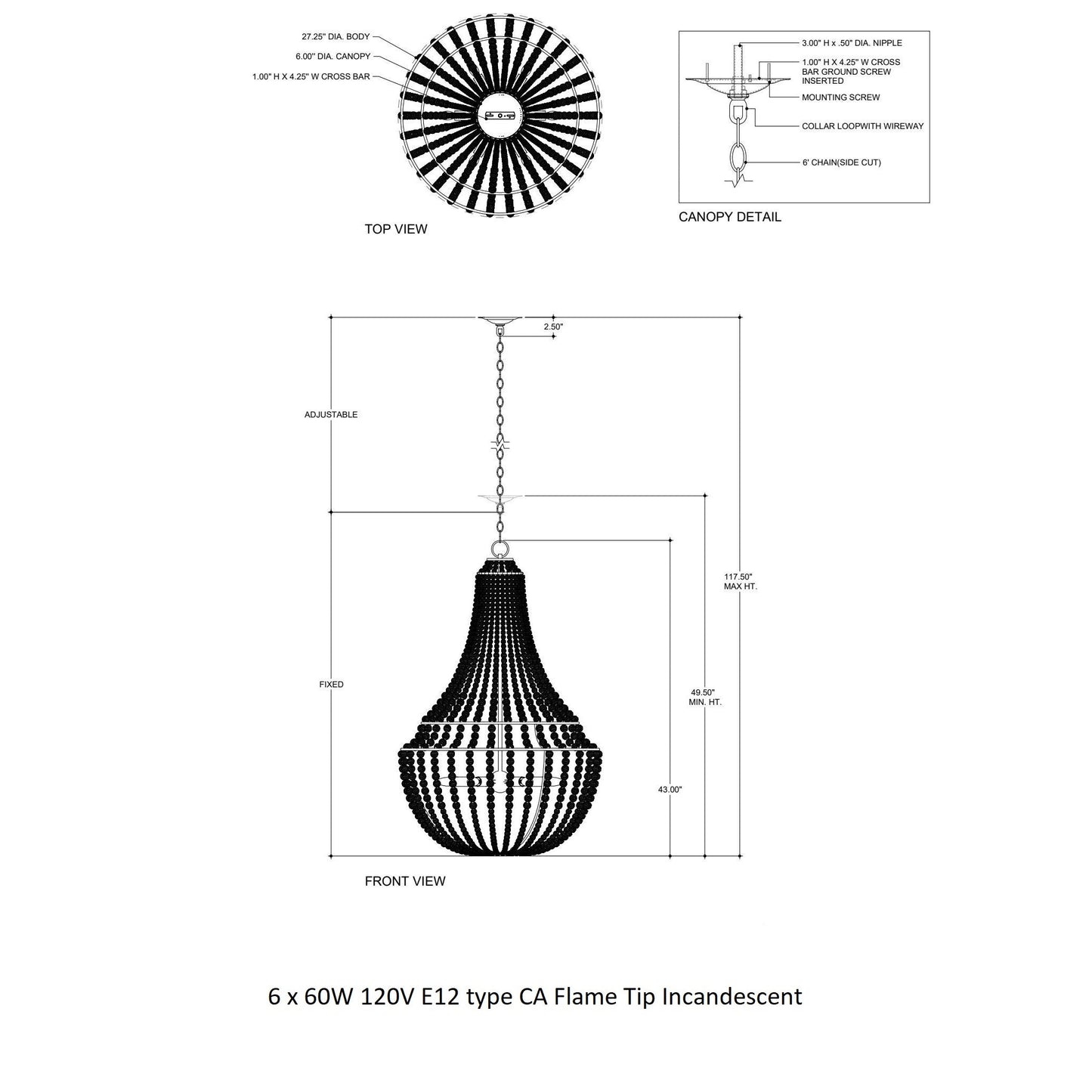 Penelope Chandelier