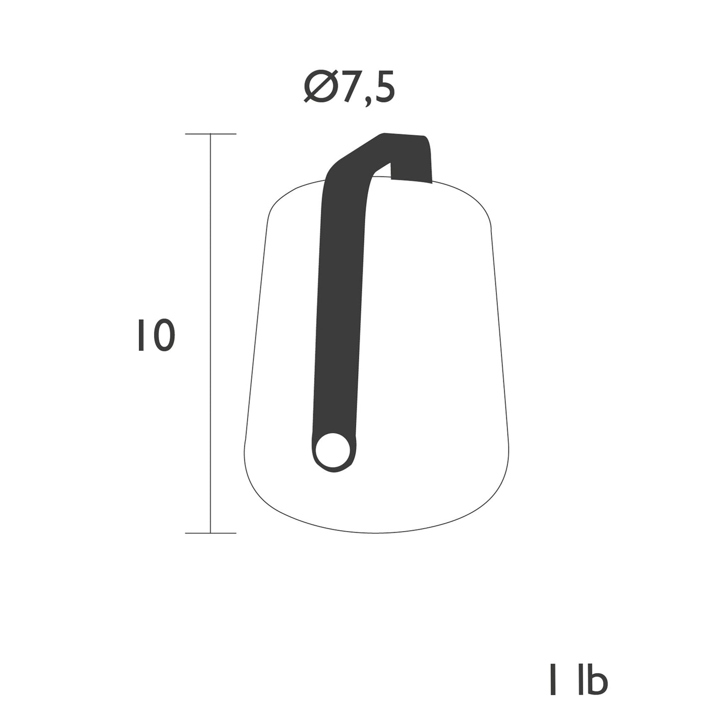 Balad Upright Outdoor Small Stand