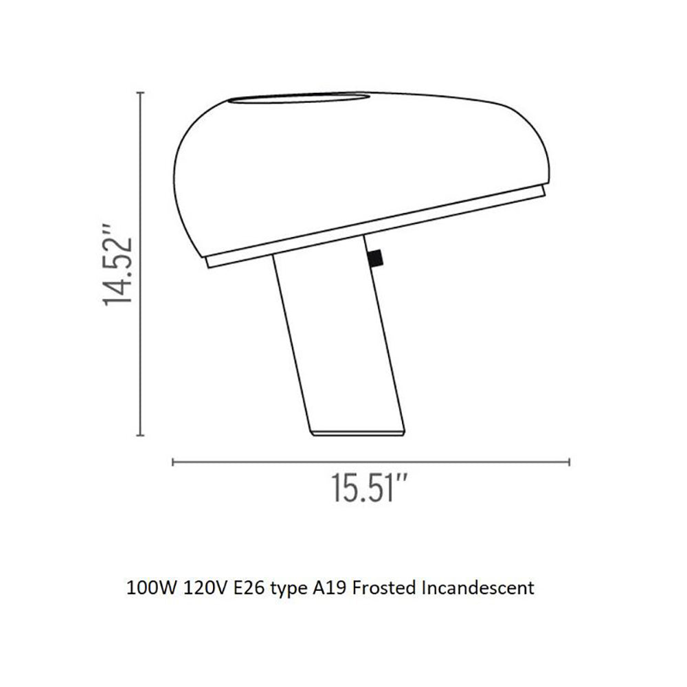 Snoopy Table Lamp