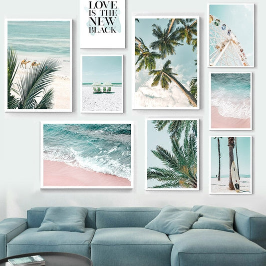 Love is the New Black | Canvas Print
