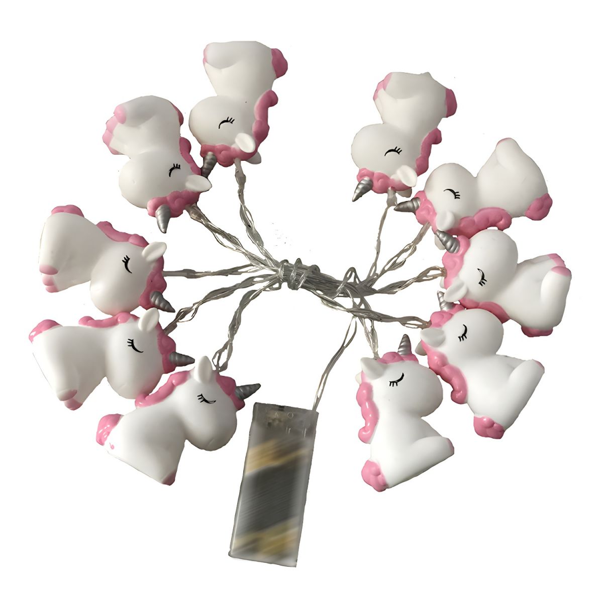 Animal LED String Lamp Cartoon Plastic Indoor Birthday Party Festive Light
