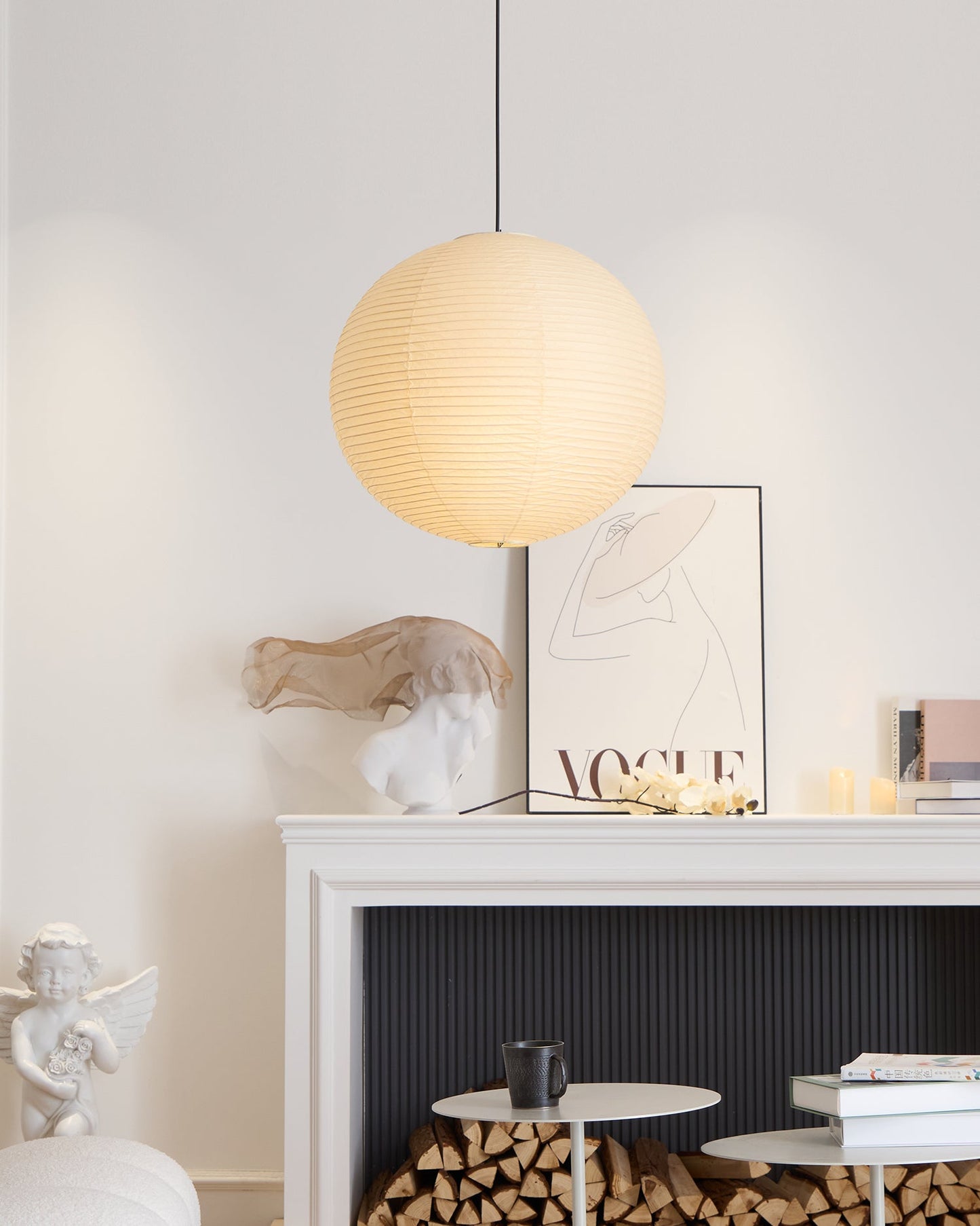 Washi Paper A Pendant Lamp
