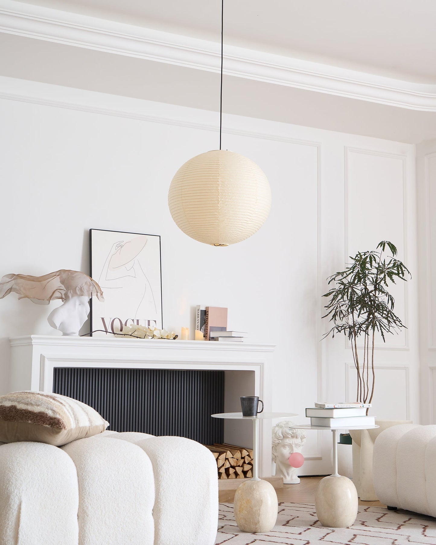 Washi Paper A Pendant Lamp
