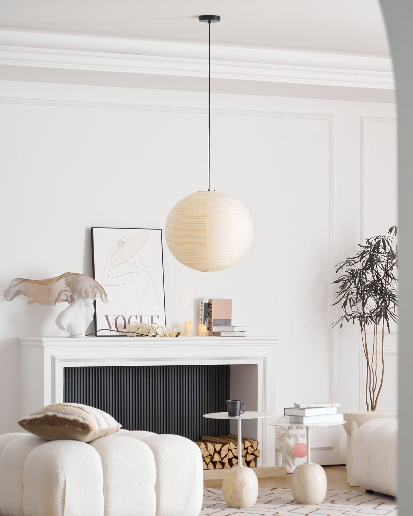 Washi Paper A Pendant Lamp