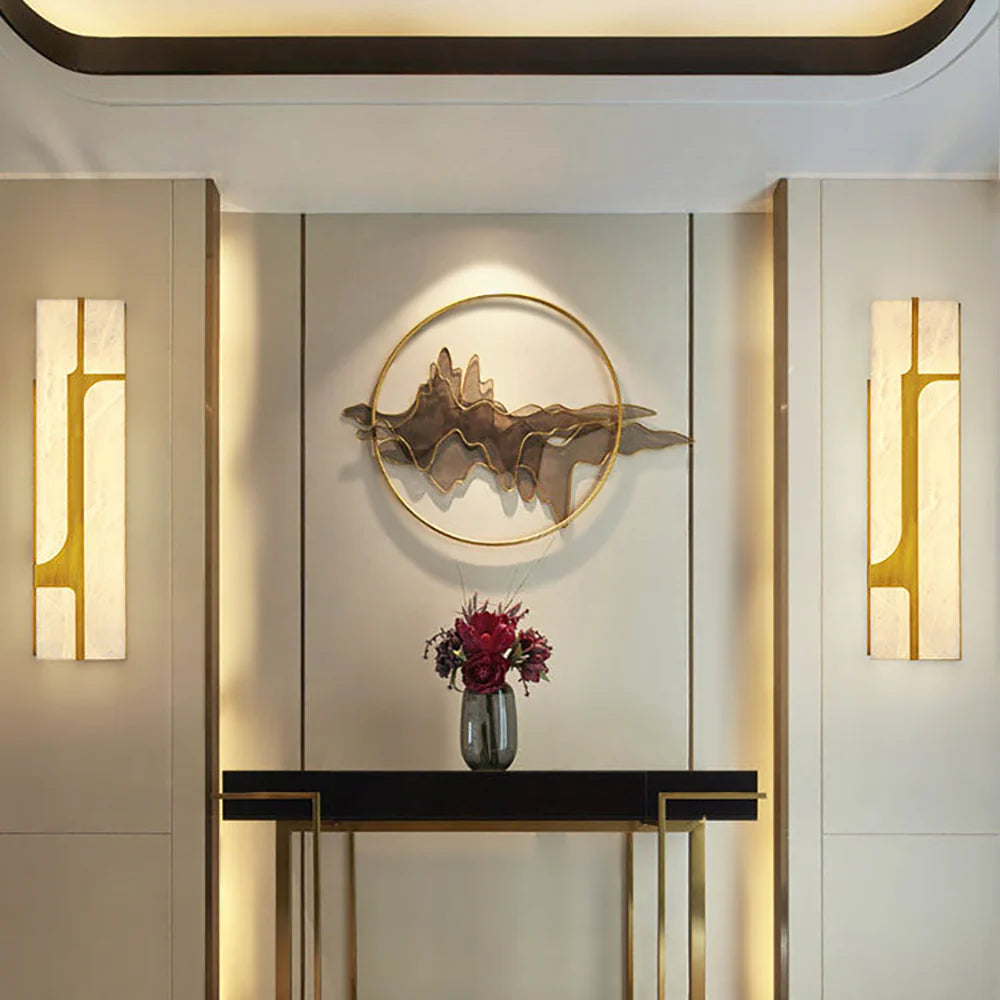 Alabaster Ariel Wall Lamp