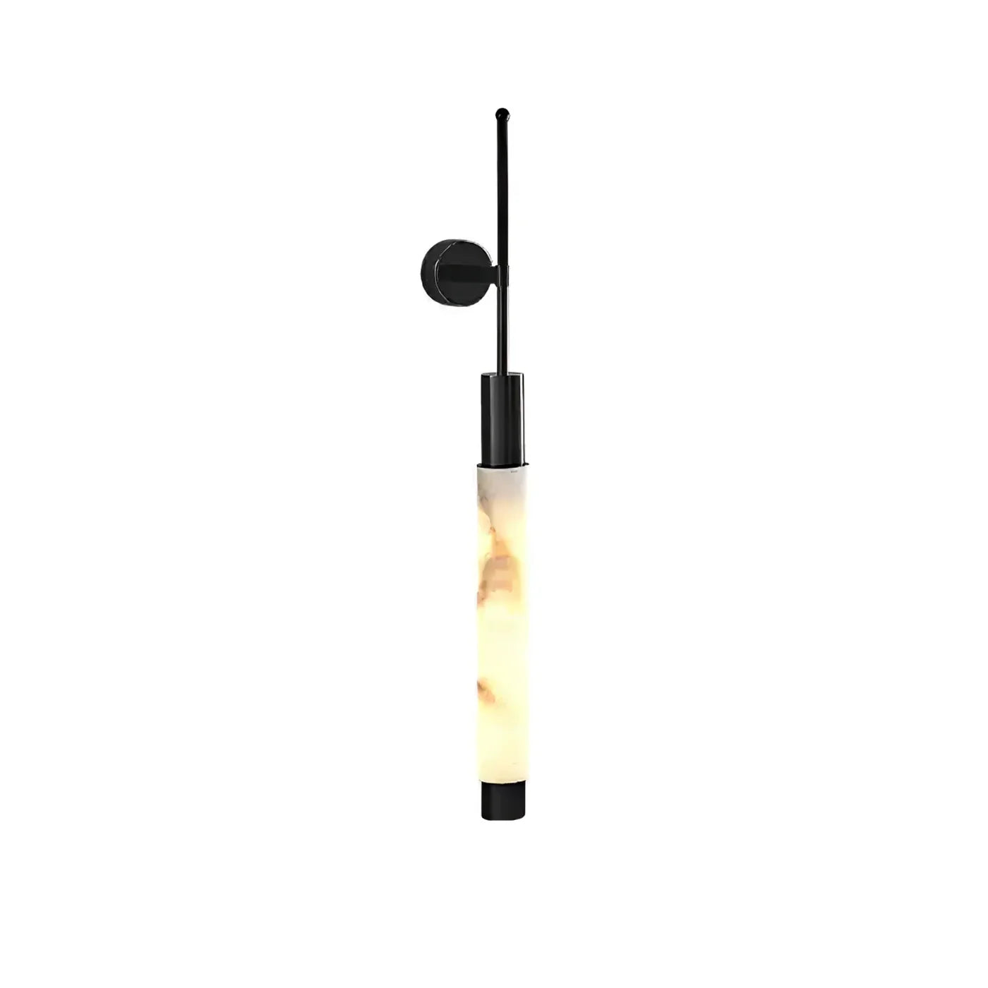 Alabaster Verita Column Wall Sconce