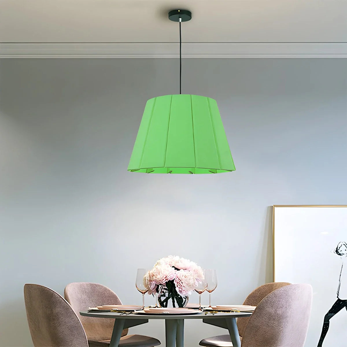 Antizer Splicing Board Circular Acoustic Pendant Light