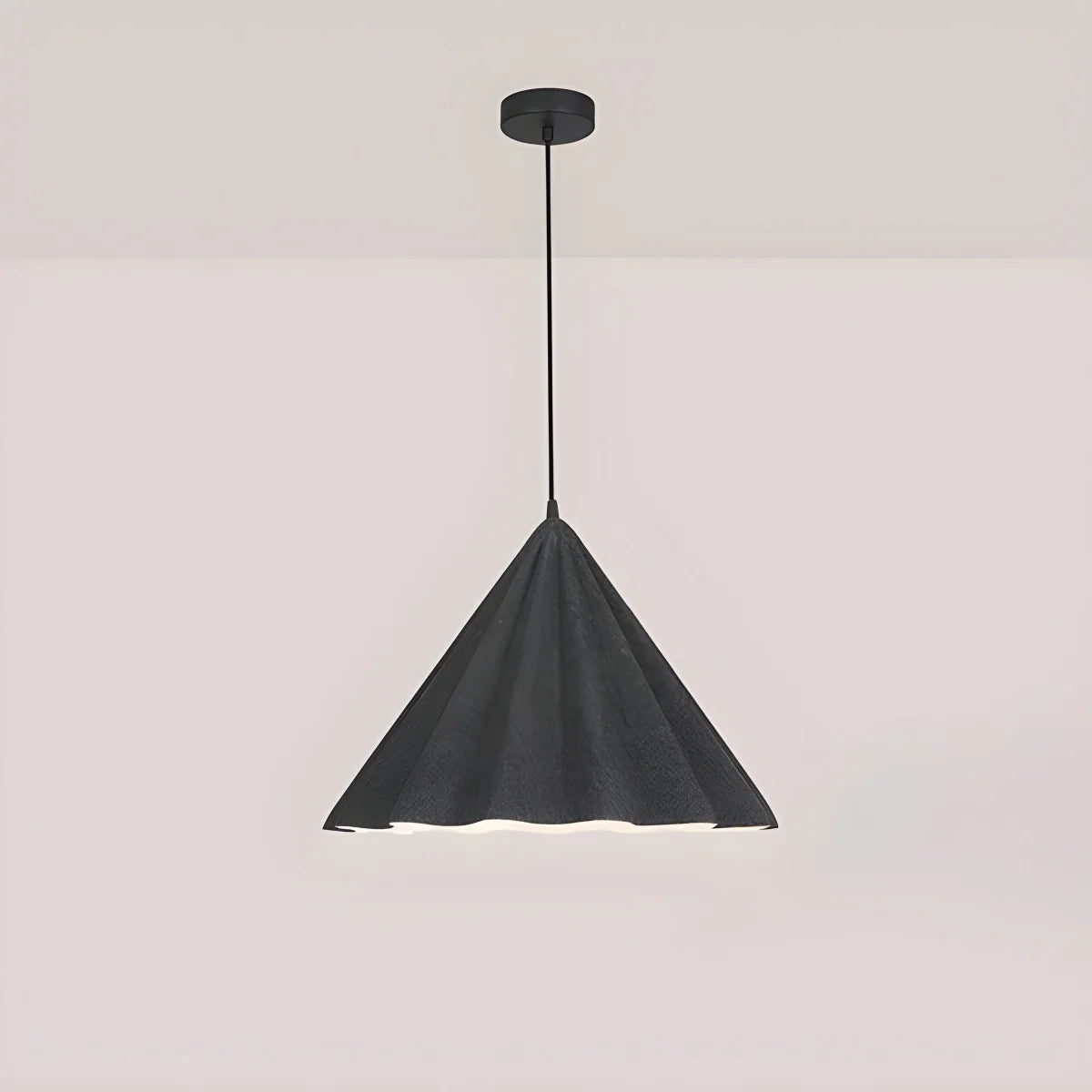 Antizer Ice Cream Shaped Felt Pendant Light for Kids Room