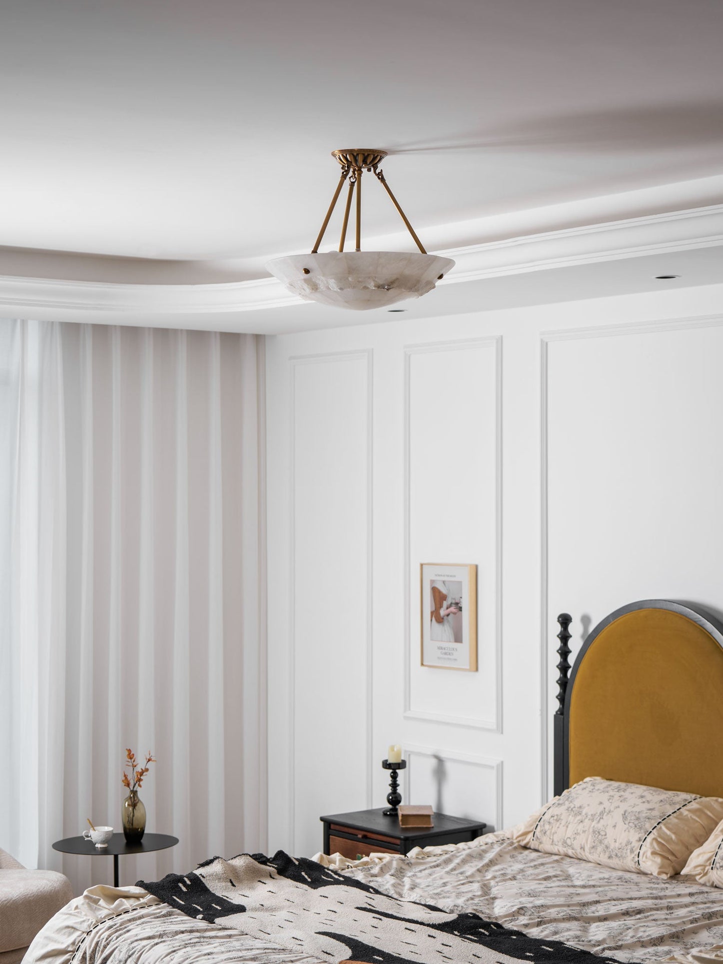 Bowl Alabaster Pendant Lamp