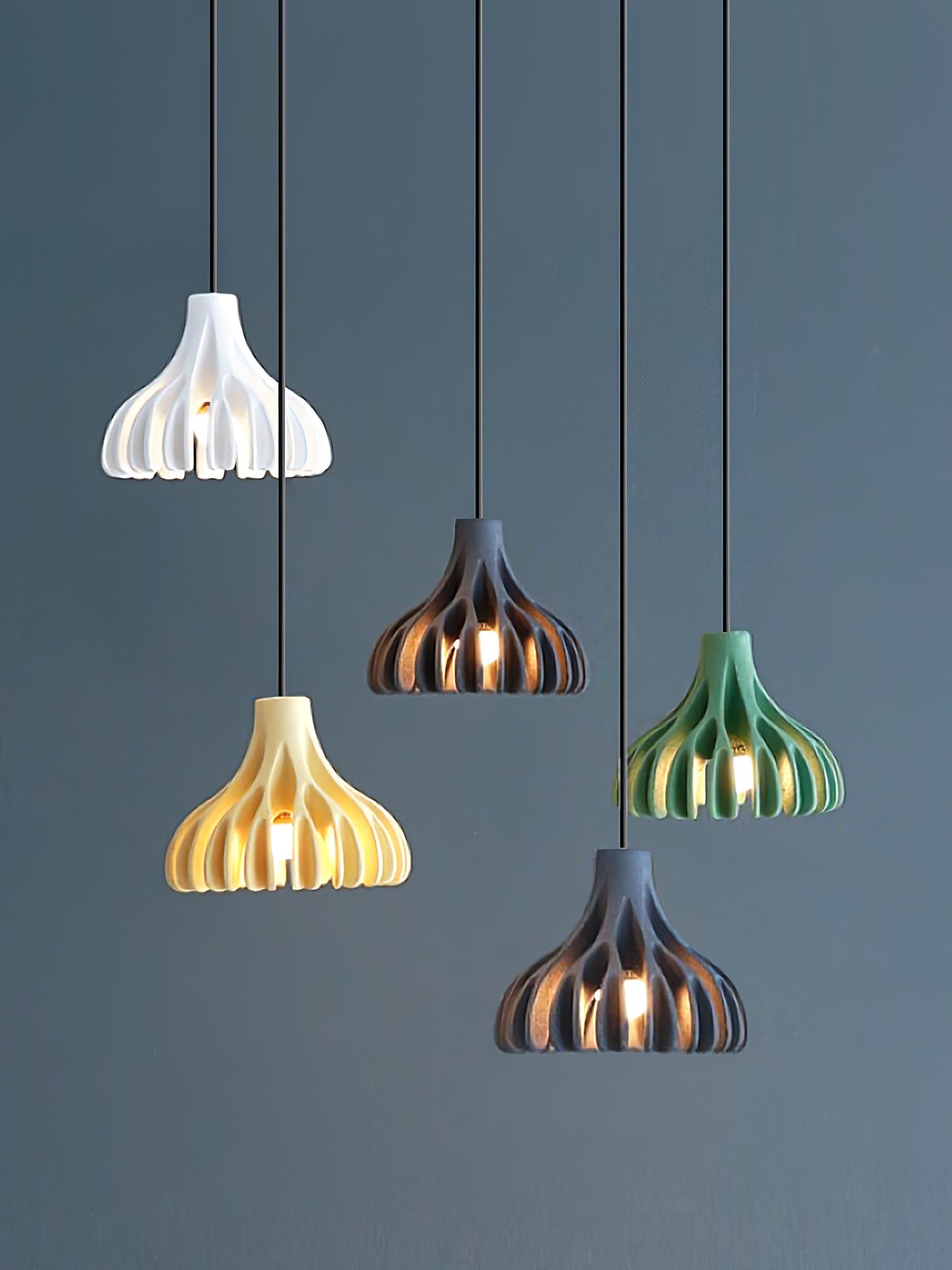 Coral Resin Pendant Lamp