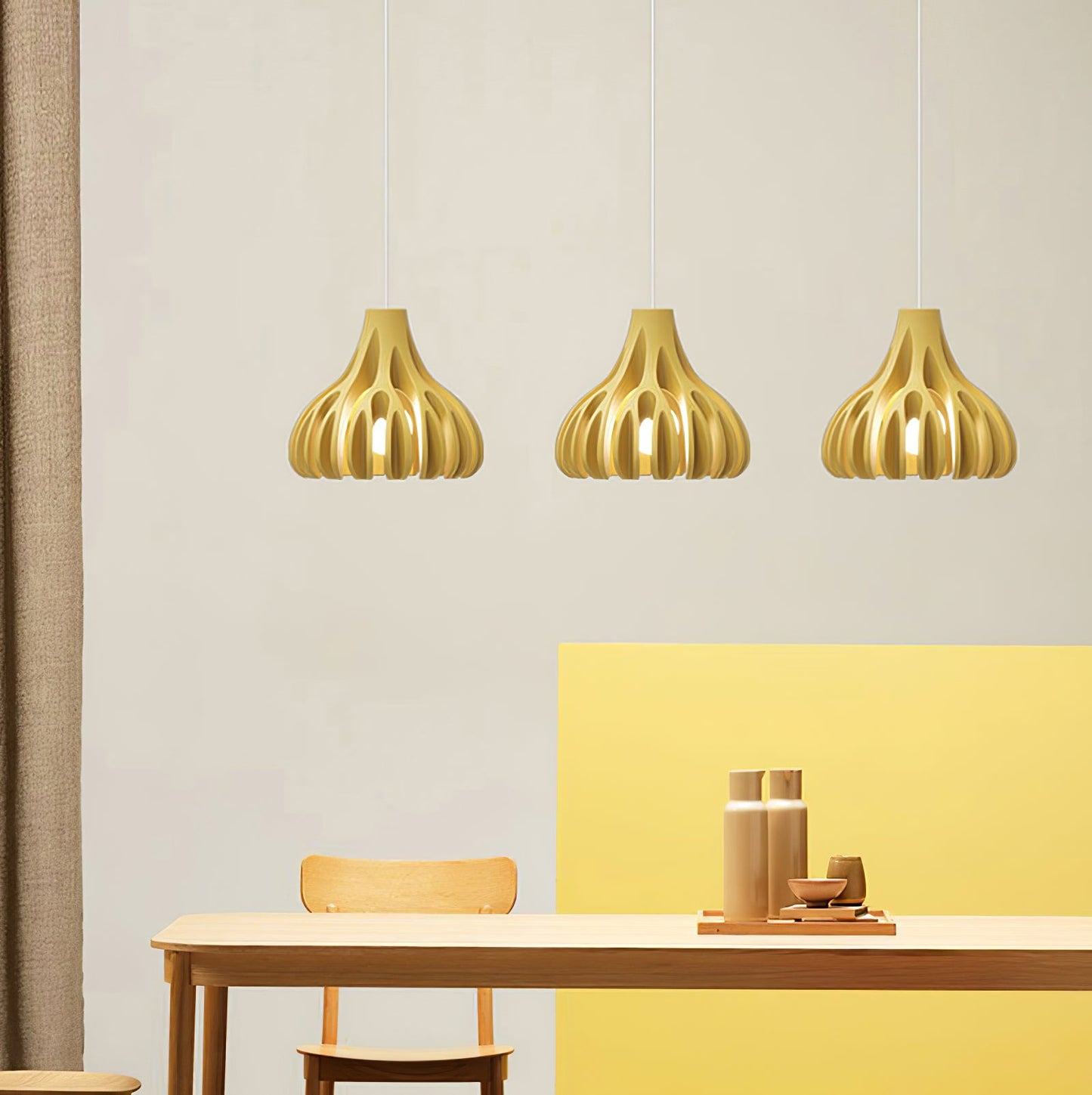 Coral Resin Pendant Lamp