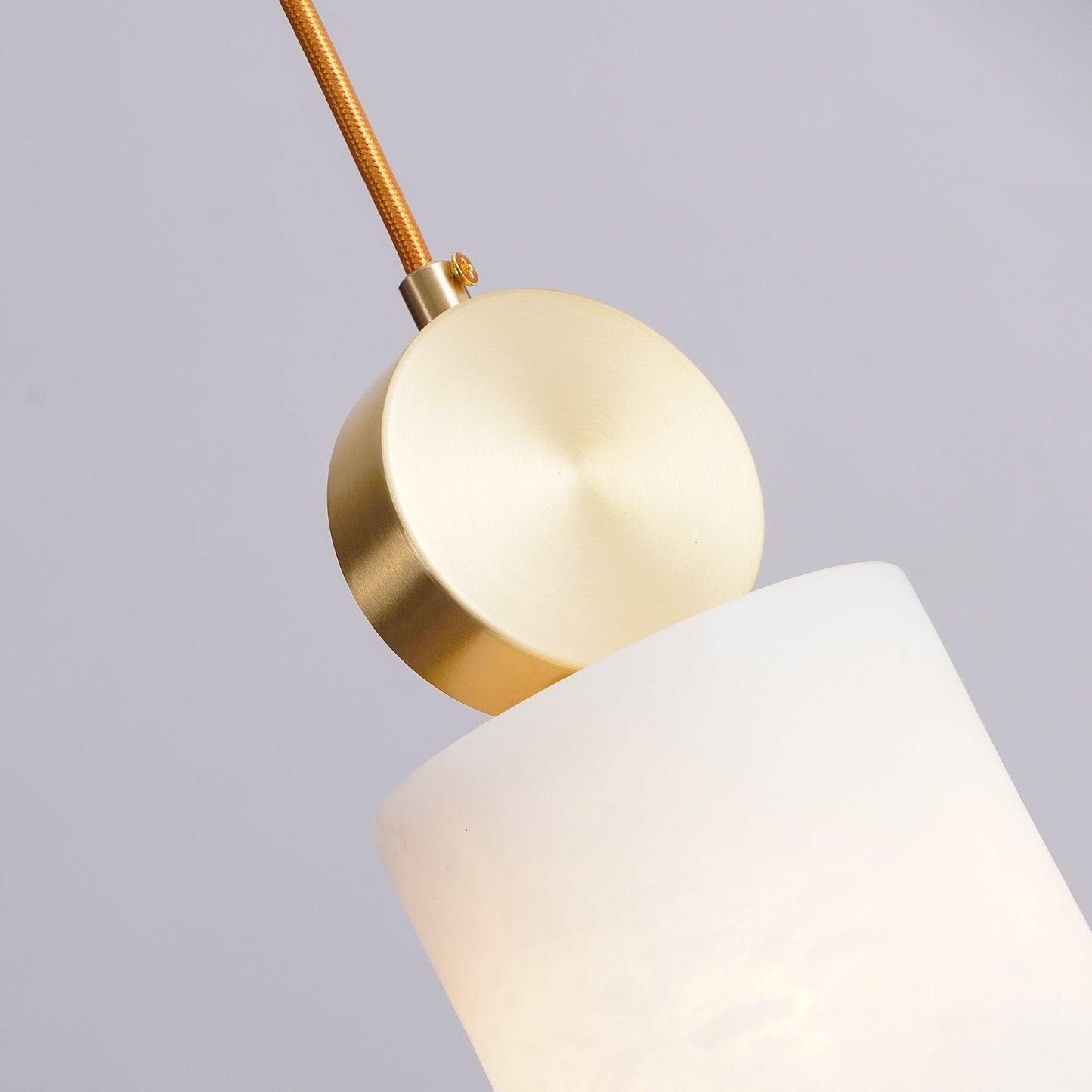 Etruscan Alabaster Pendant Light