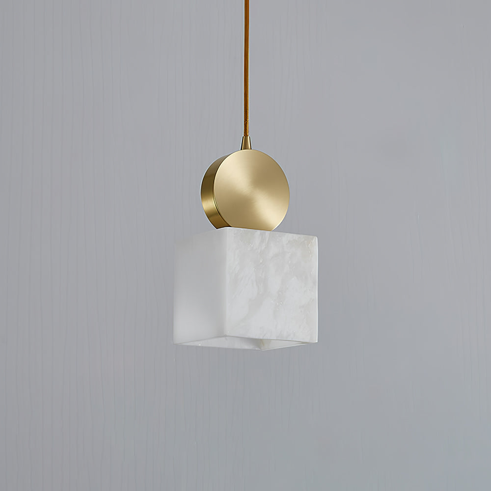 Etruscan Alabaster Pendant Light