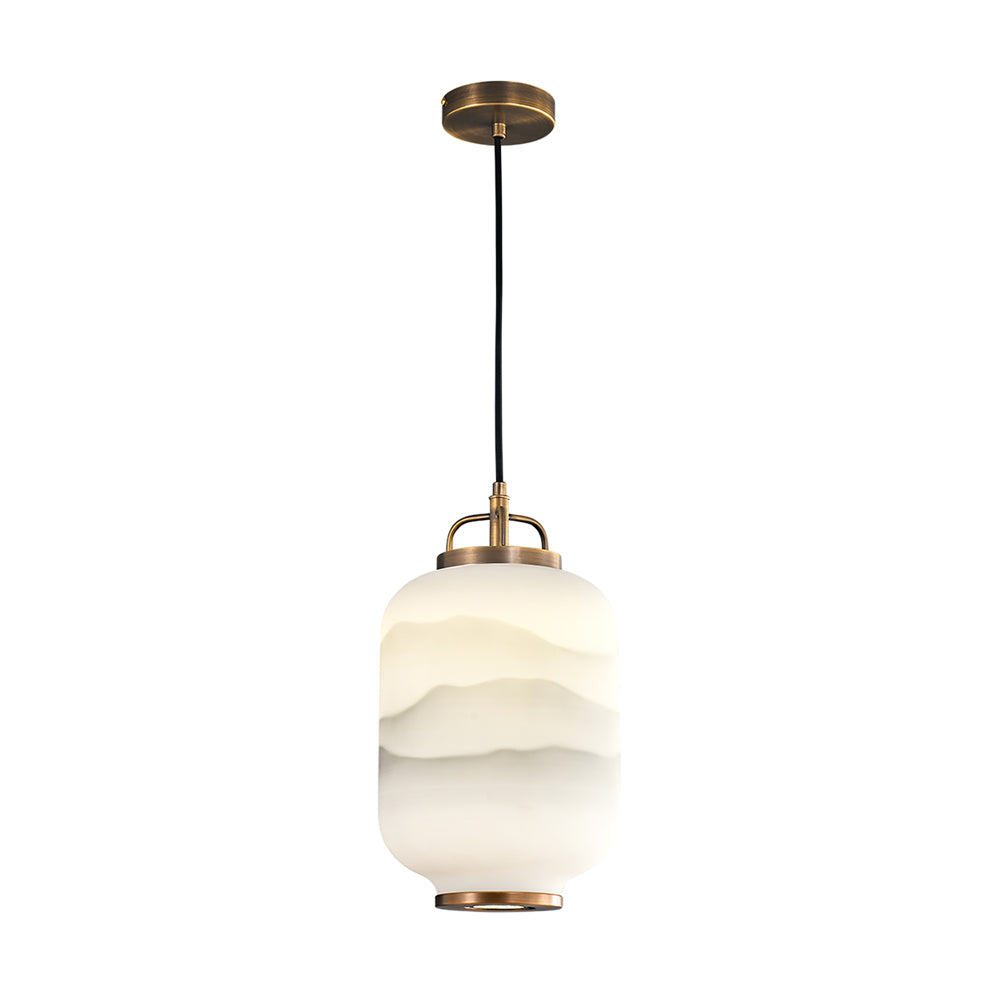 Ezio Tall Mini Glass Pendant Lamp