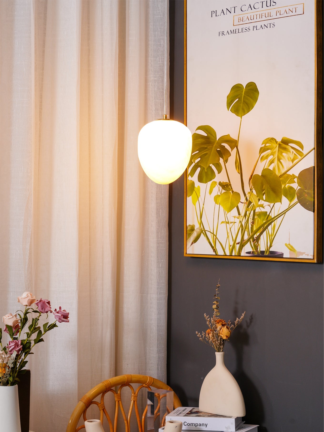 Goose Alabaster Pendant Lamp