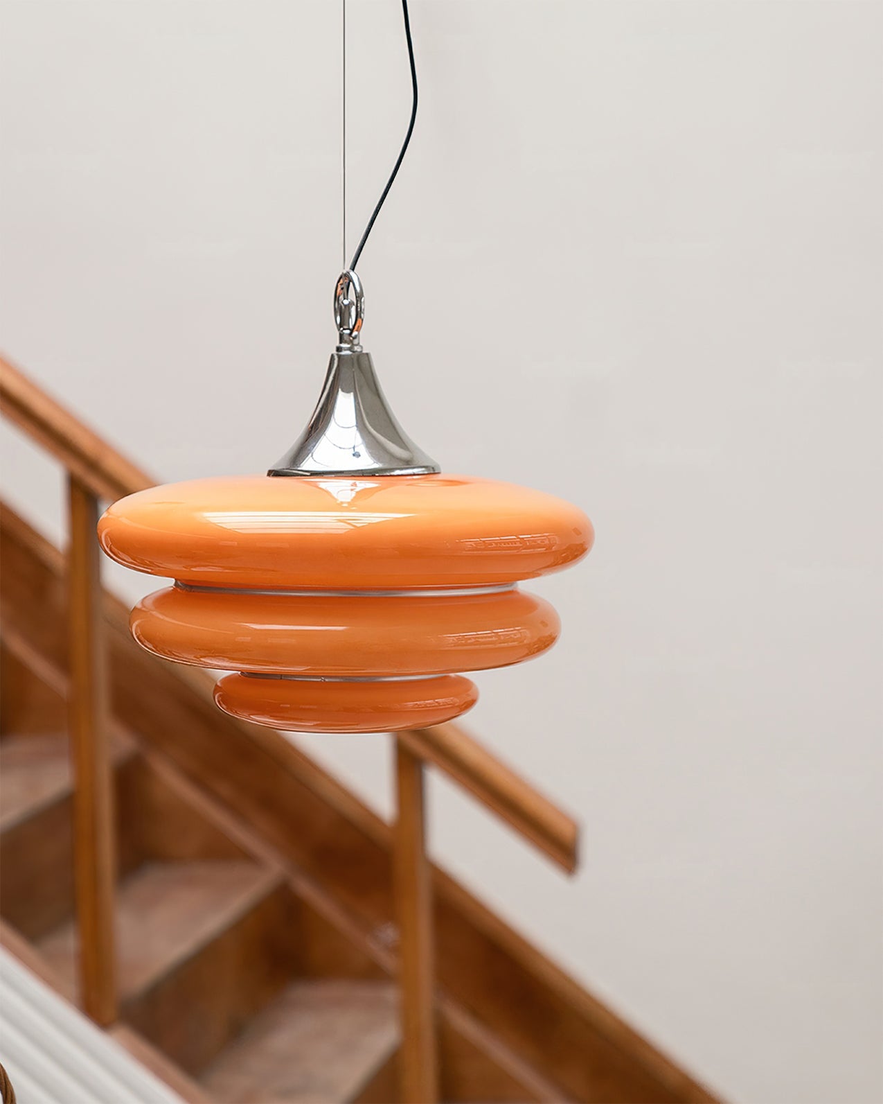 Gispen Orange Pendant Light
