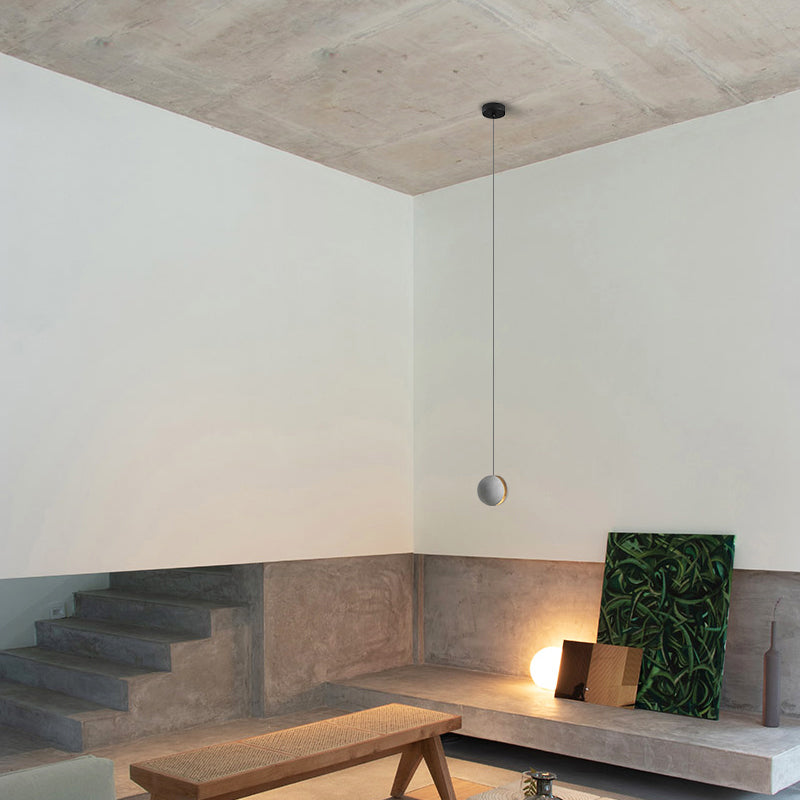 Moon Cement Pendant Lamp