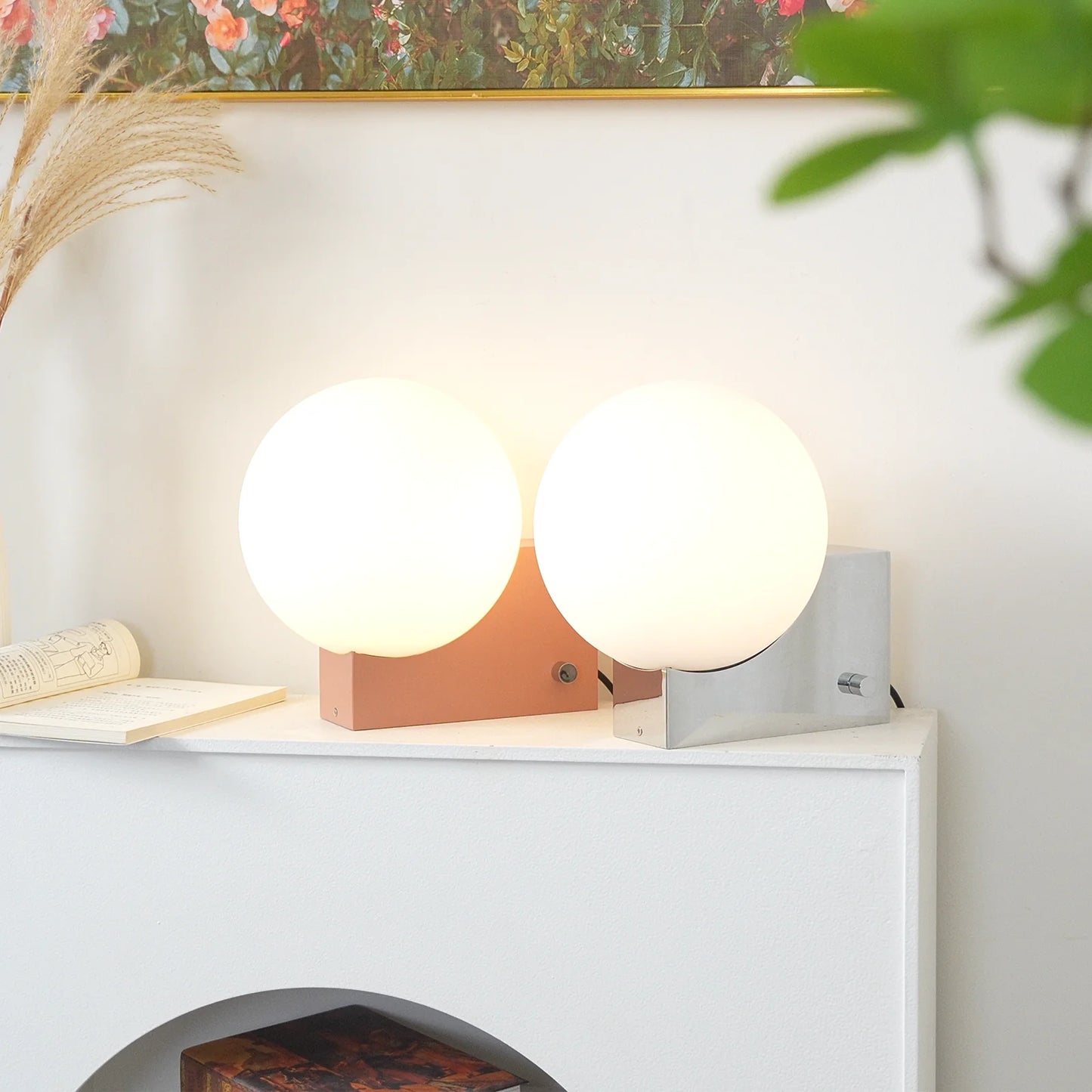 Natalia Glass Table Lamp