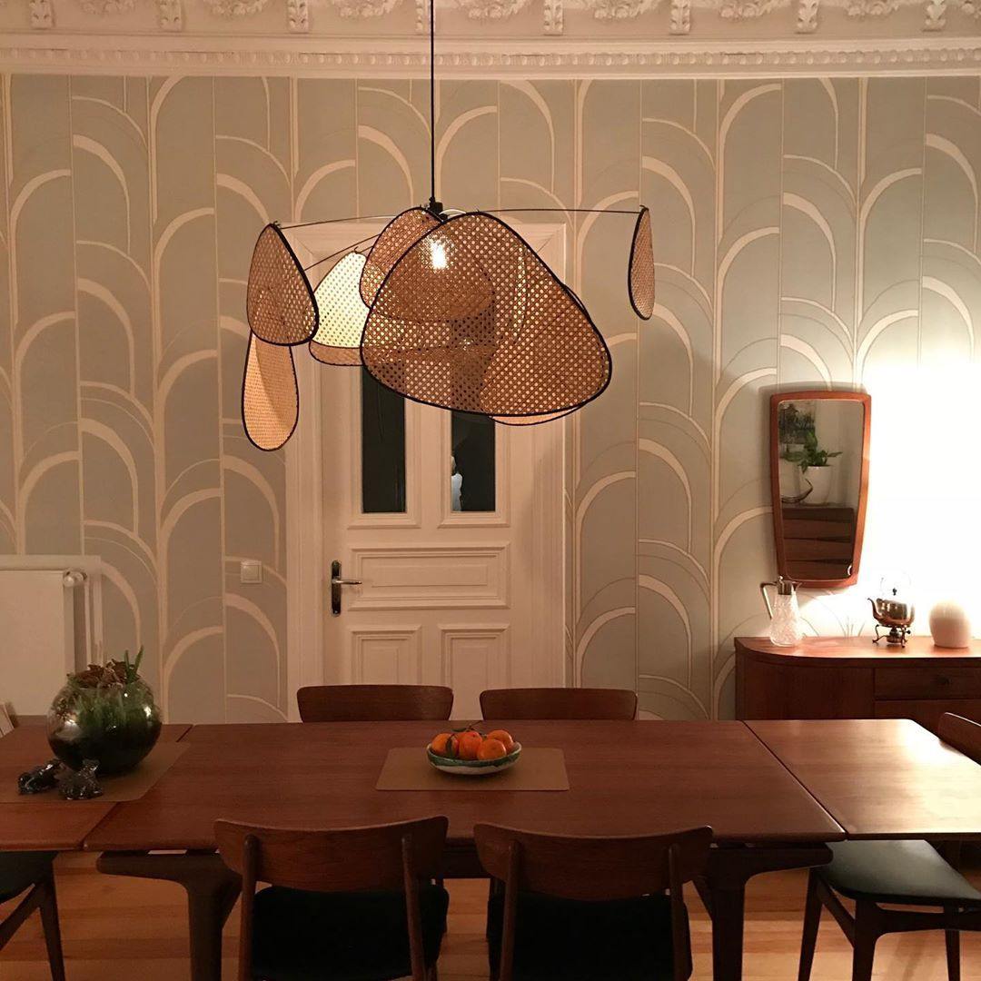 Screen Cannage Pendant Light