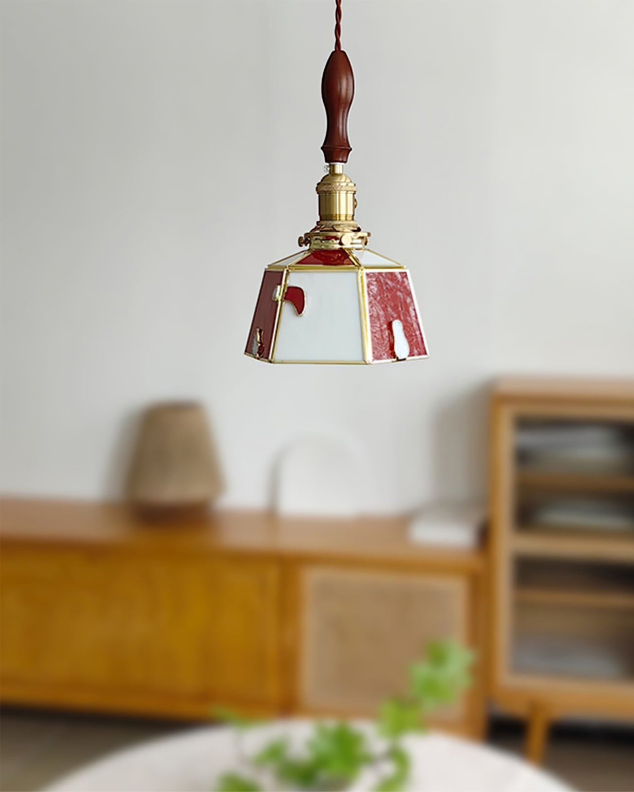 Stained Glass Pendant Lamp