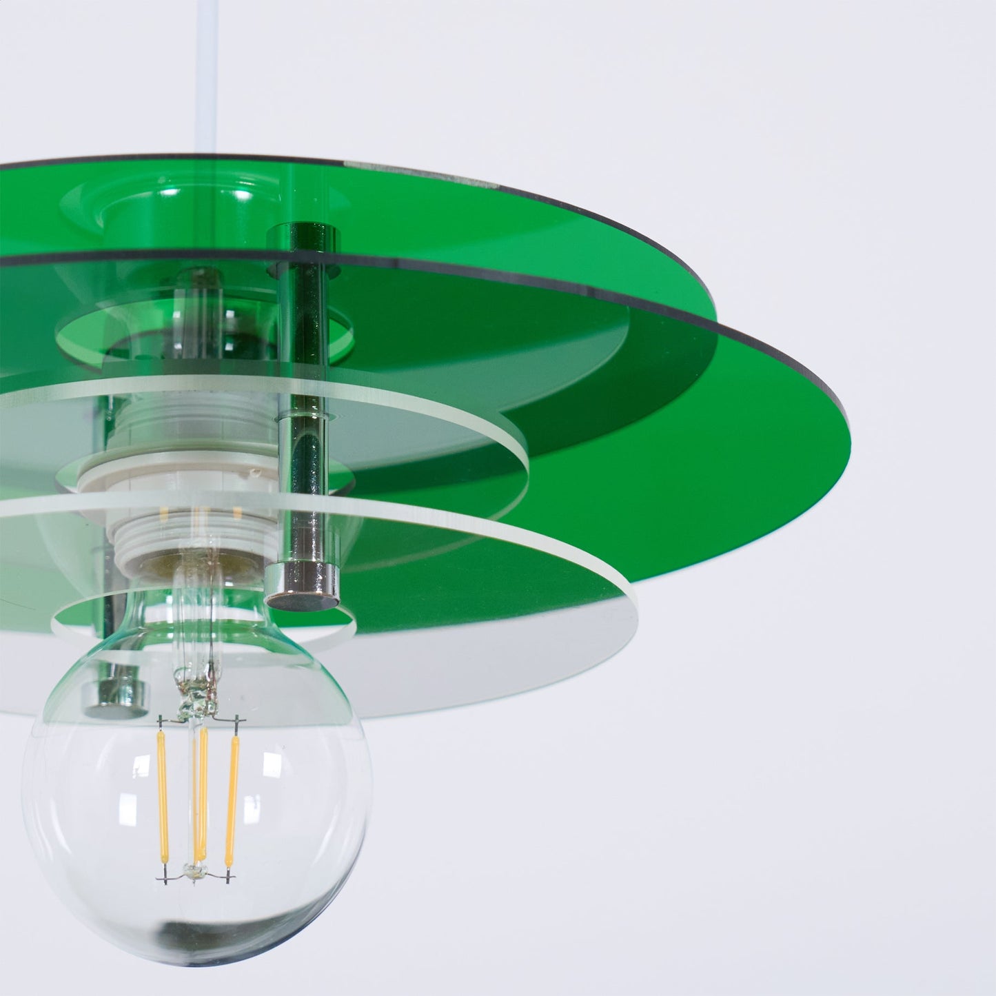 Triple Disc Pendant Light