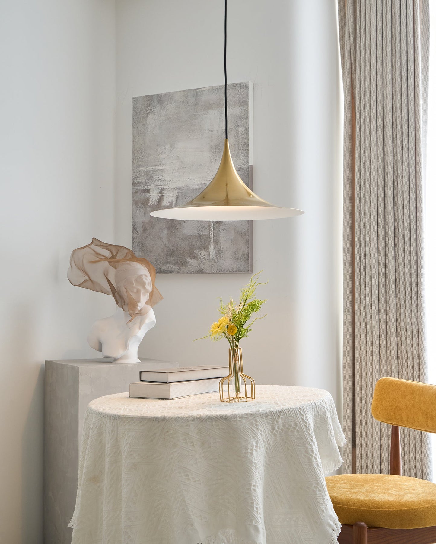 Semi Pendant Light