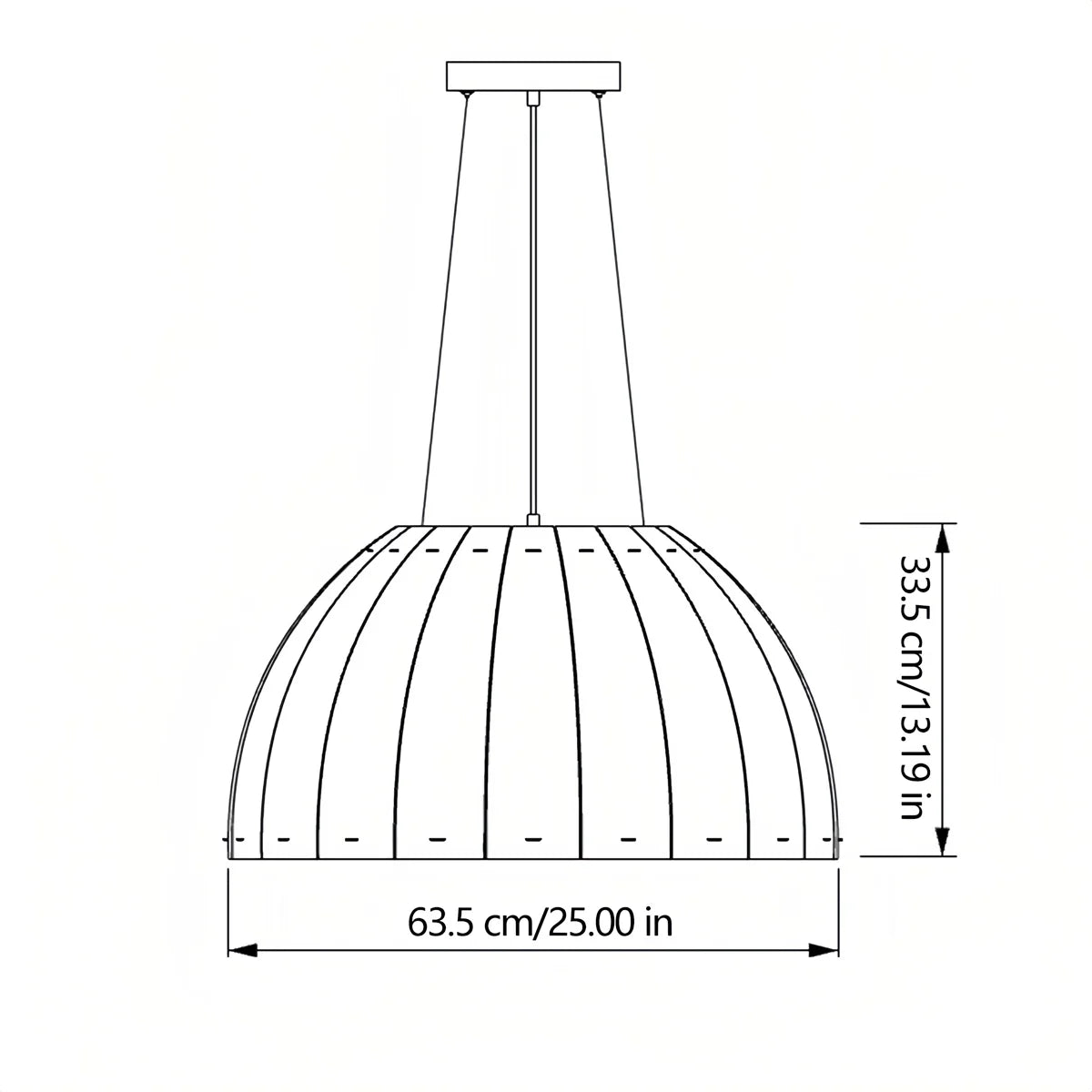 Antizer Grand Theater Acoustic Pendant Light