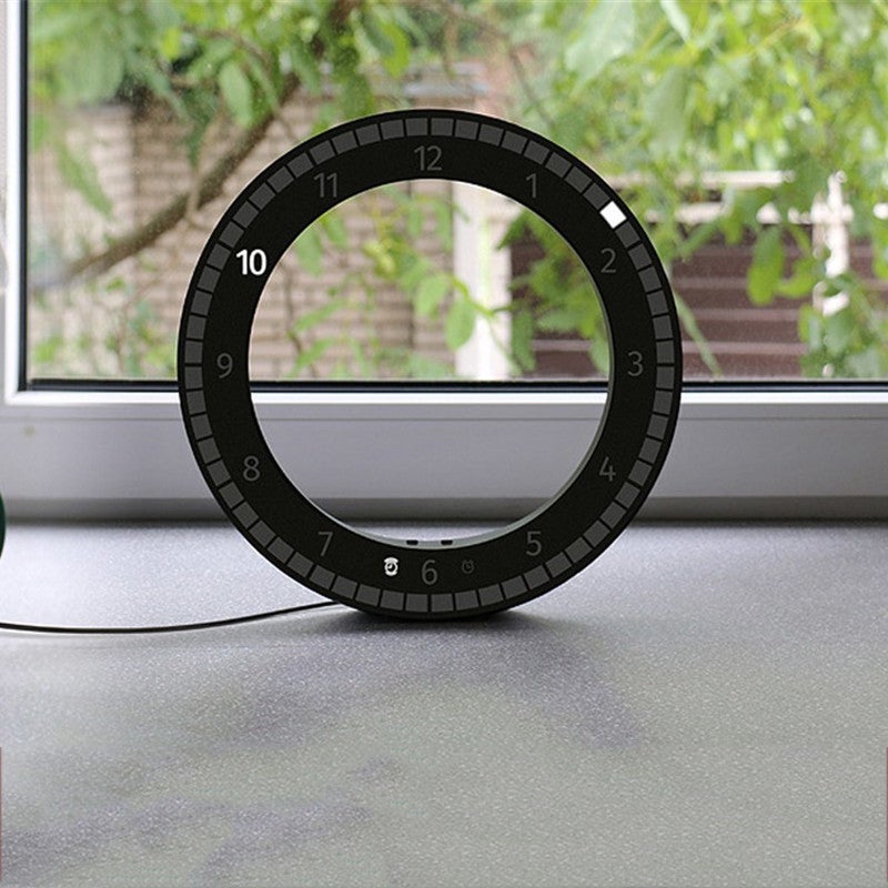 LED Digital Circular Wall Clock - Novus Decor Wall Decor