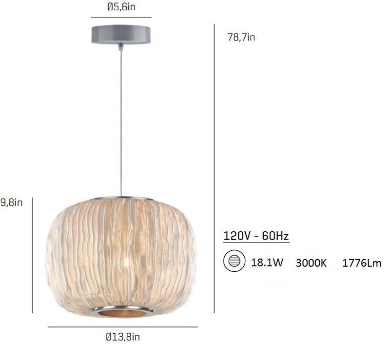 Coral Sea Pendant Light
