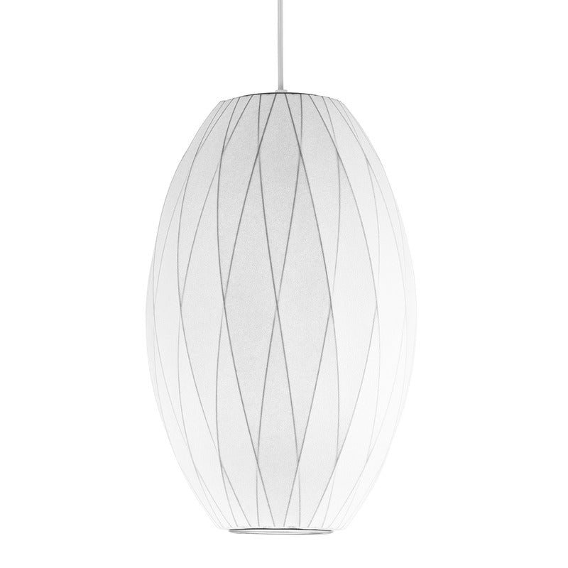 Nelson Cigar Crisscross Bubble Pendant Light