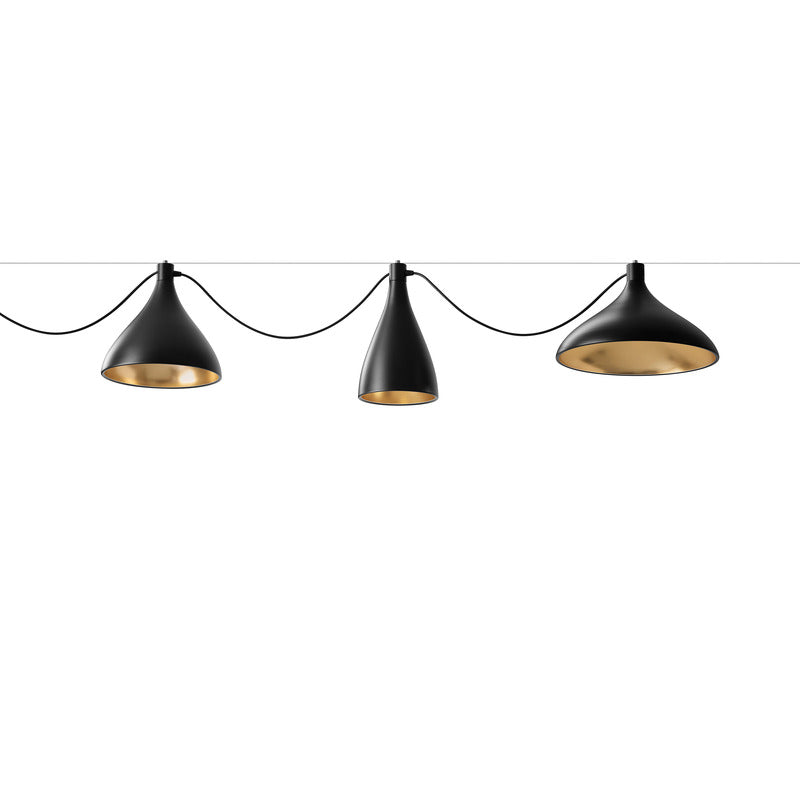 Swell String Linear Pendant Light