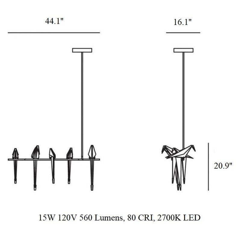 Perch Linear Pendant Light