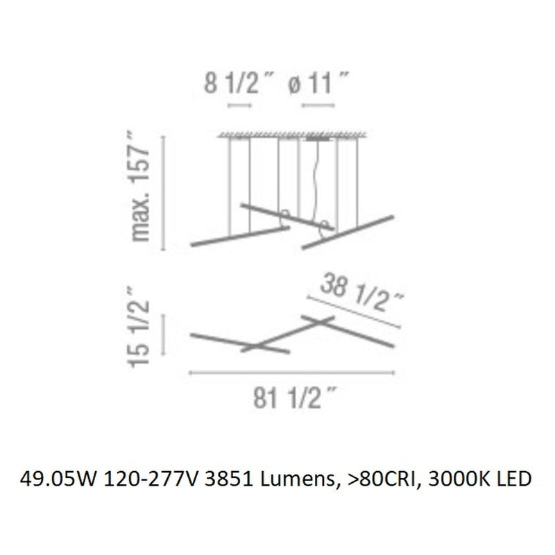 Halo Linear Pendant Light