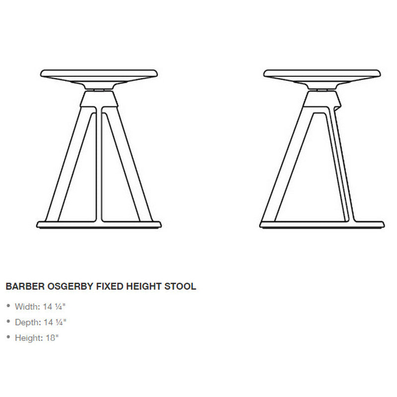 Piton Outdoor Fixed Height Stool