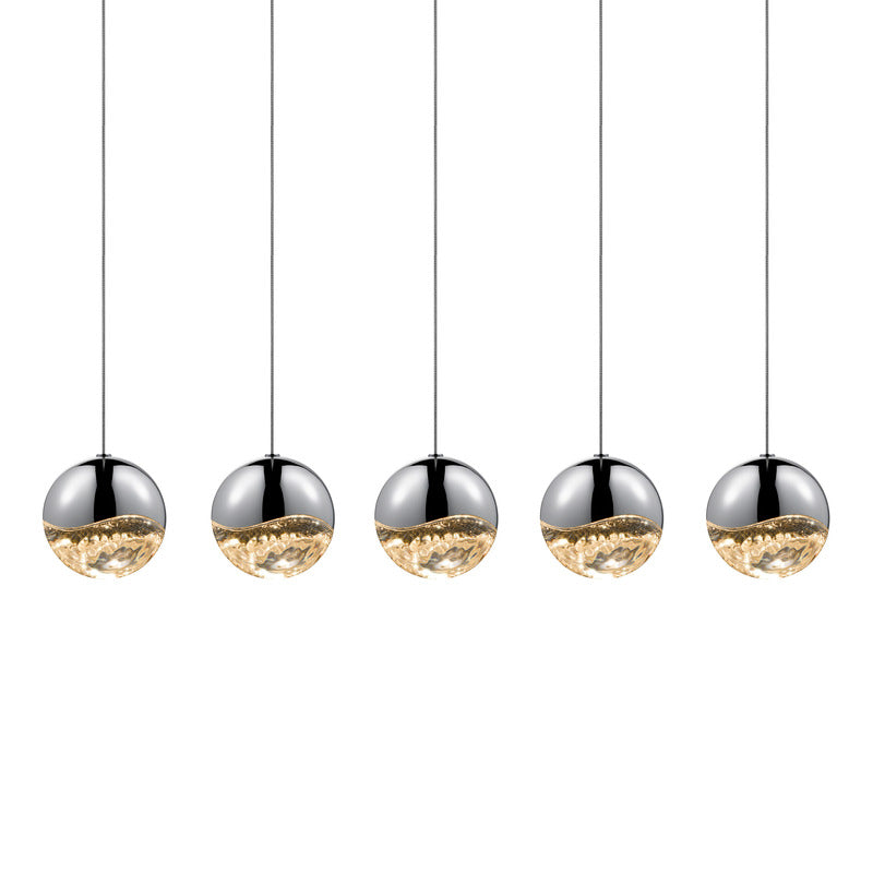 Grapes Five Lights Linear Pendant Light