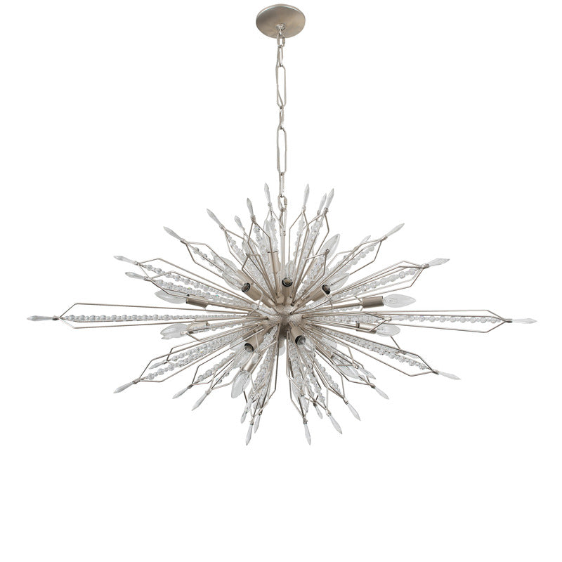 Orbital Oval Linear Pendant Light