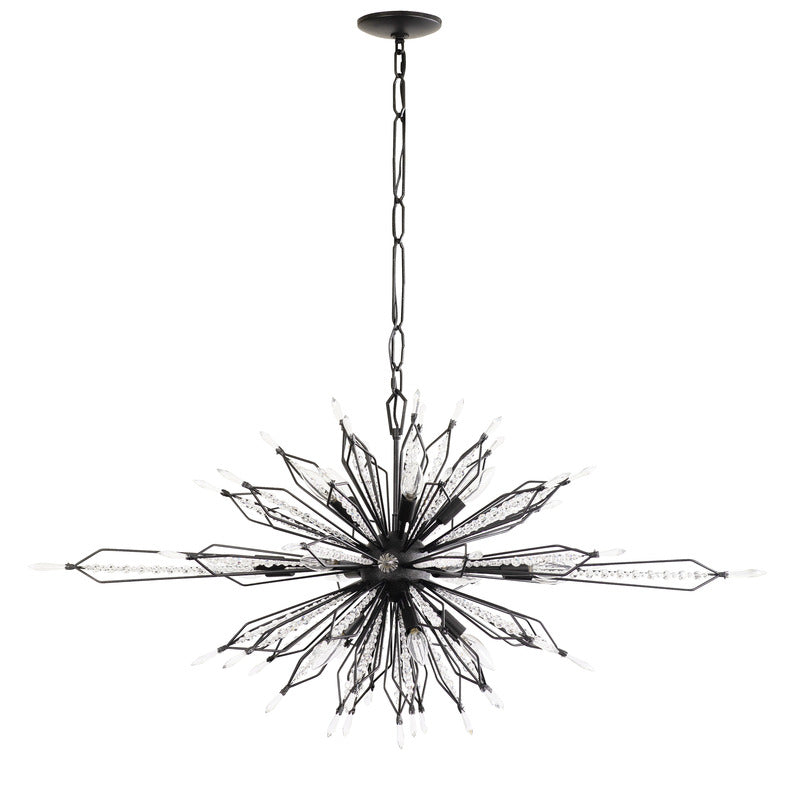Orbital Oval Linear Pendant Light
