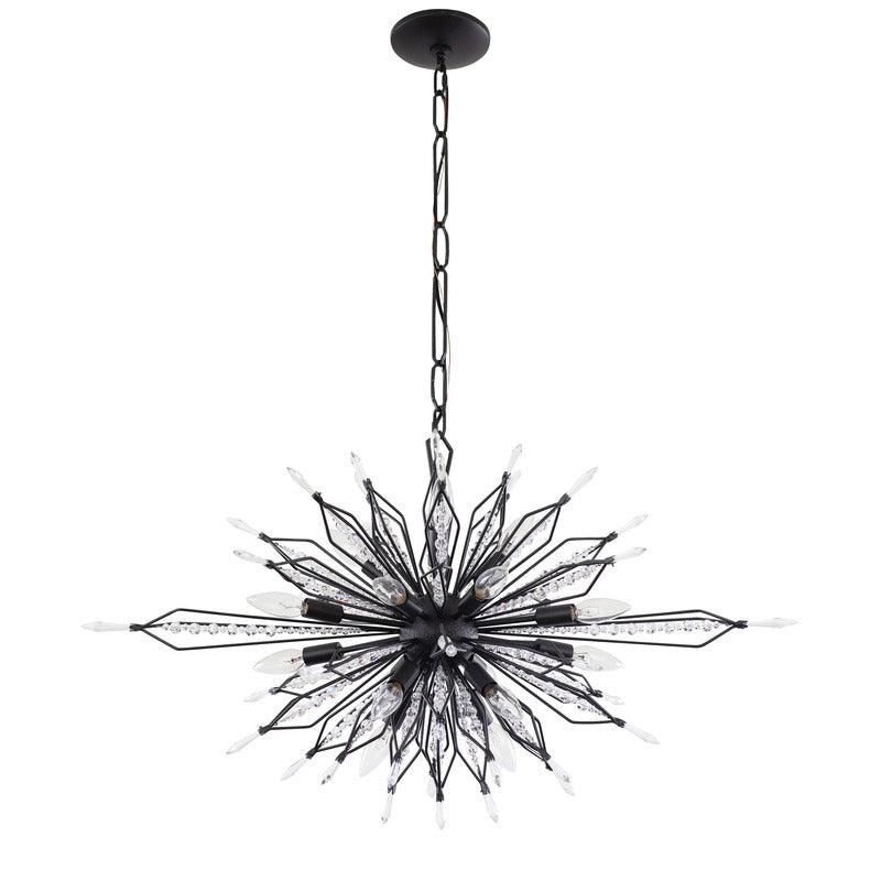 Orbital Oval Linear Pendant Light