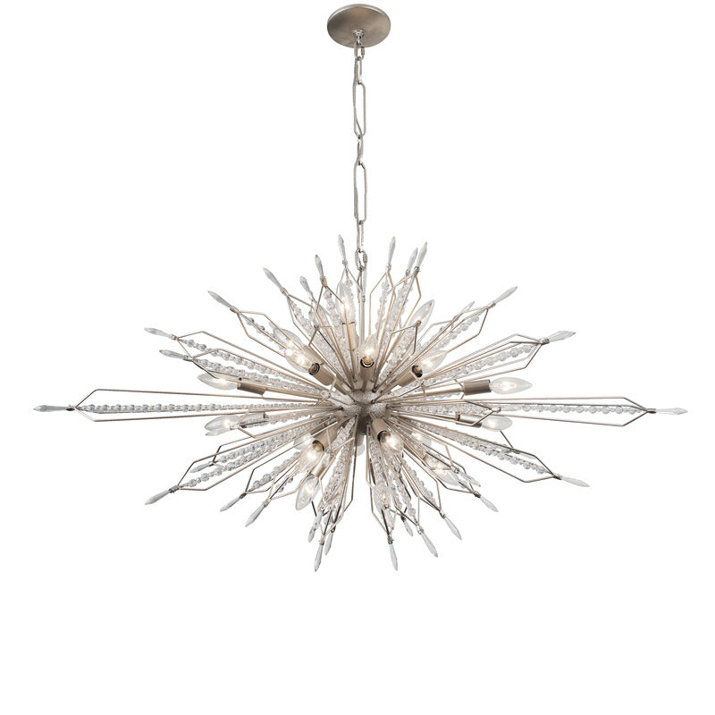 Orbital Oval Linear Pendant Light