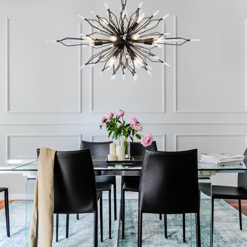 Orbital Oval Linear Pendant Light