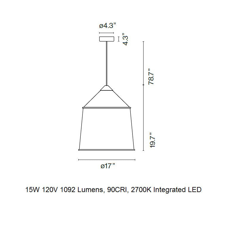 Jaima Outdoor LED Pendant Light