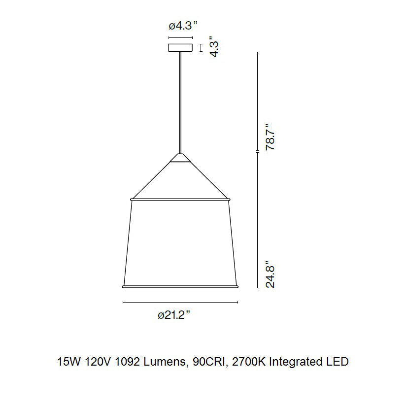 Jaima Outdoor LED Pendant Light